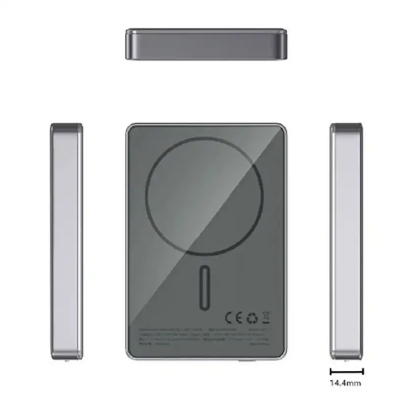 APOLLON Power bank 5000mAh 15W Wireless Grey