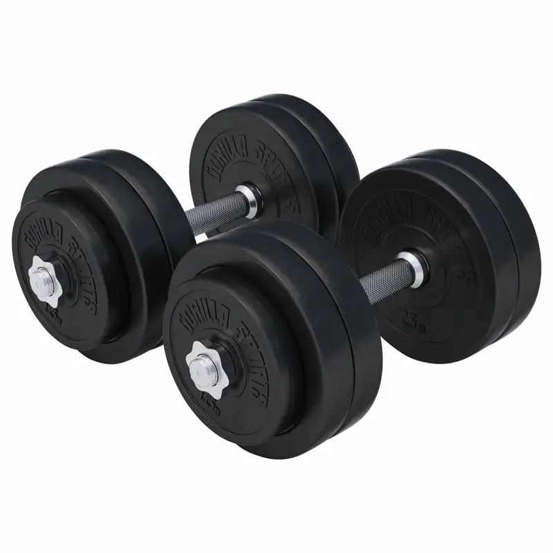 GORILLA SPORTS Set od 2 podesive bucice (Ukupno 30 kg)