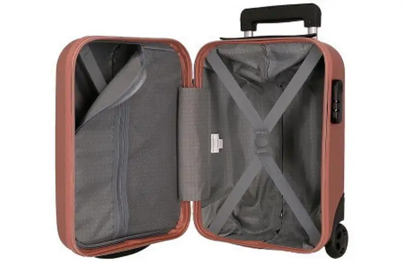 ROLL ROAD FLEX ABS Kofer 40cm sa 2 tockica powder pink