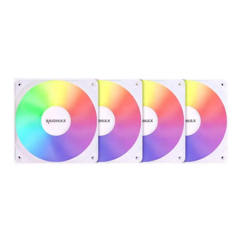 RAIDMAX 4x120mm kit Infinity X-Air White ARGB NV-X120FWDC4