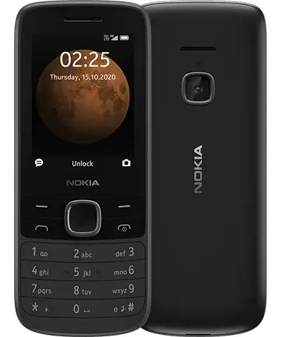 NOKIA 225 4G DS Black DS