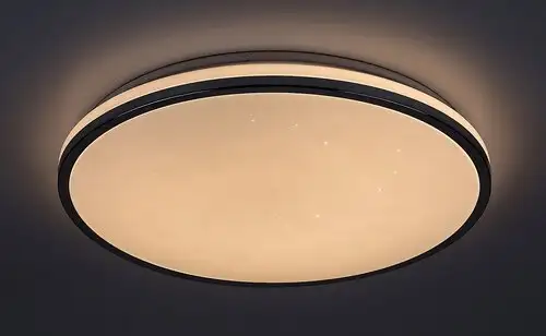 RABALUX Linden, plafonjera okrugla LED 50W 3000-6500K daljinski 49cm