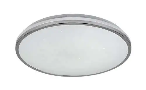 RABALUX Linden, plafonjera okrugla LED 50W 3000-6500K daljinski 49cm