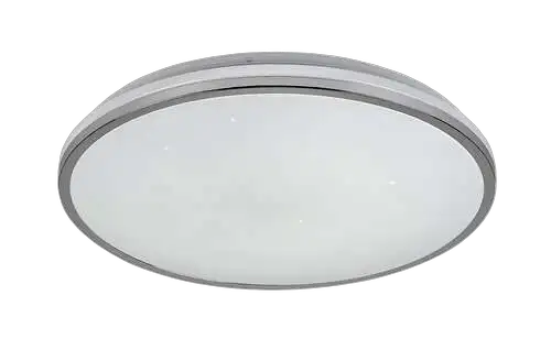 RABALUX Linden, plafonjera okrugla LED 50W 3000-6500K daljinski 49cm