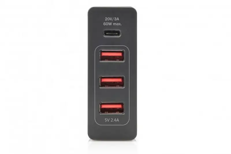 DIGITUS Univerzalni punjac 72W 1.2m crni