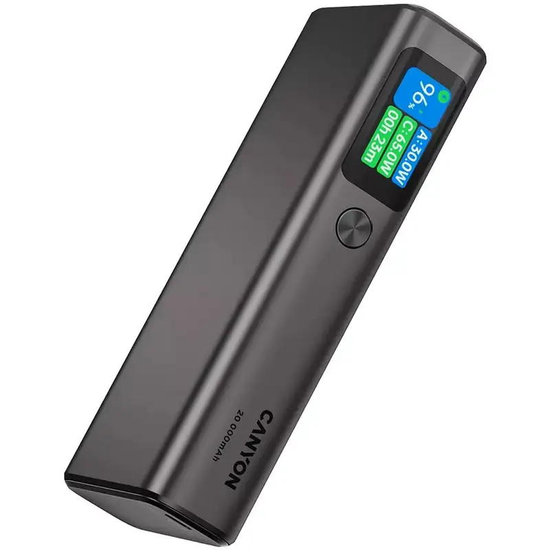 CANYON Power Bank 20000mAh 130W Dark Grey CNS-CPB230DG