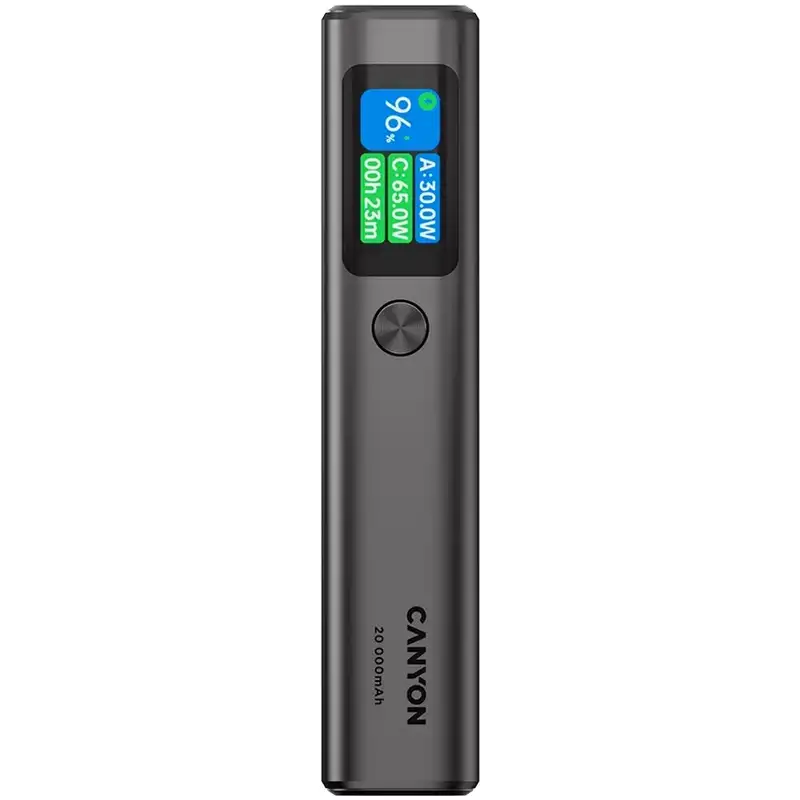 CANYON Power Bank 20000mAh 130W Dark Grey CNS-CPB230DG