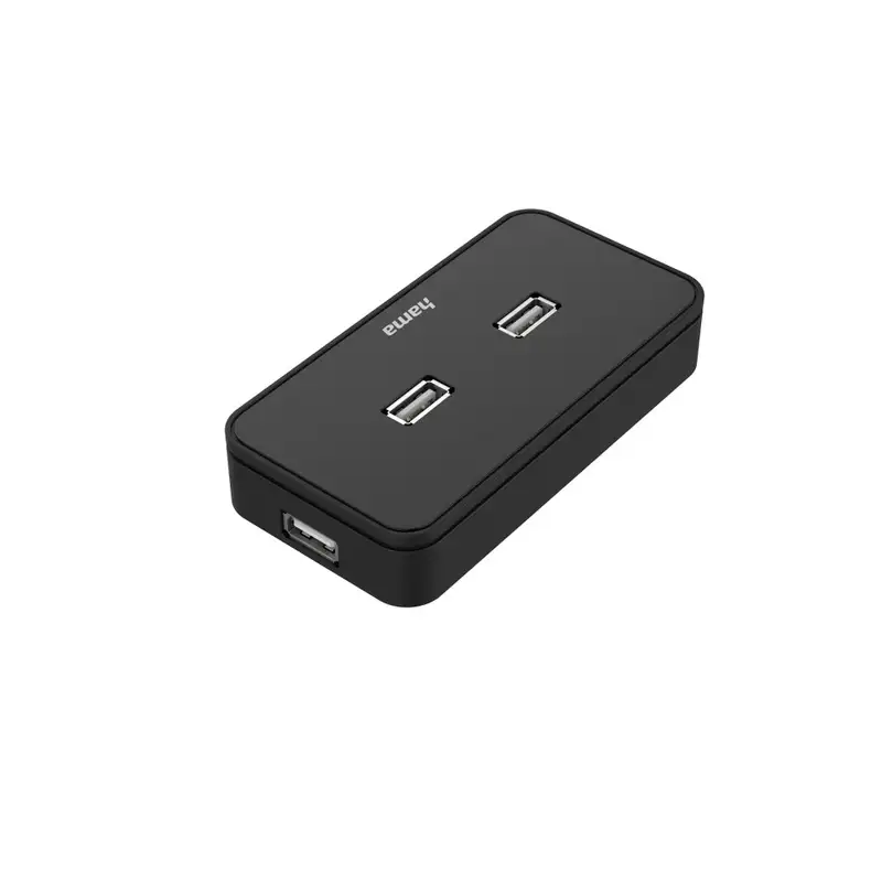 HAMA USB 2.0 HUB 1:7 sa napajanjem crni