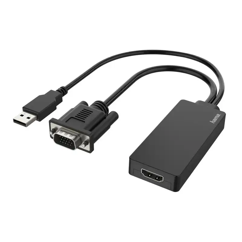 HAMA VGA+USB konverter na HDMI