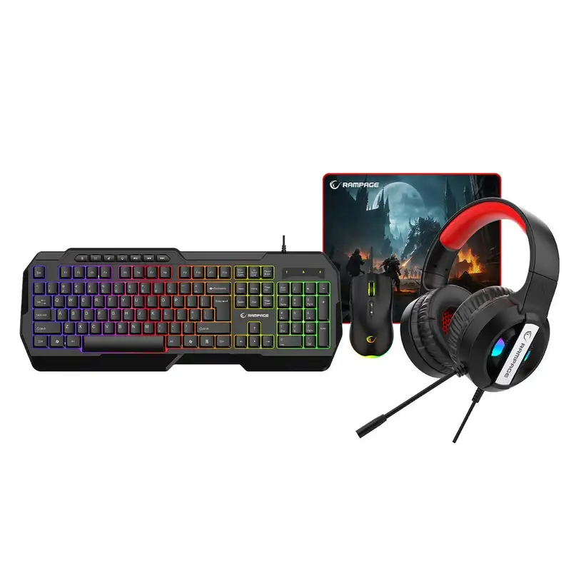 RAMPAGE NIGHTFURY 4-in-1 Set Gaming