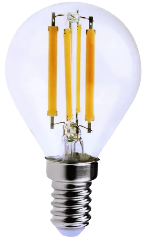 RABALUX Filament LED sijalica E14 G45, 6W, 850lm, 3000K