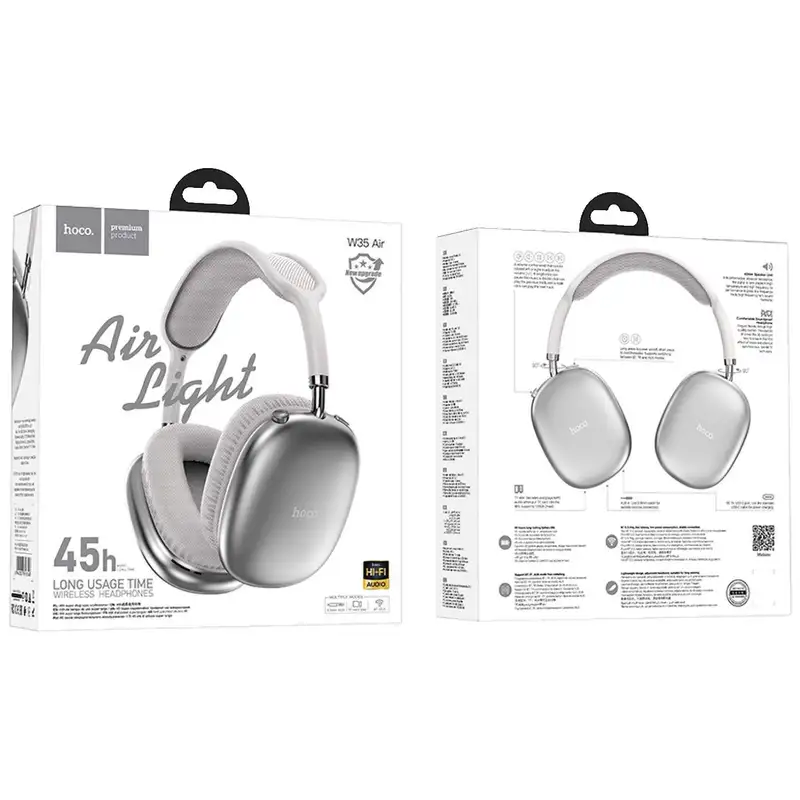 HOCO W35 Air Triumph Silver