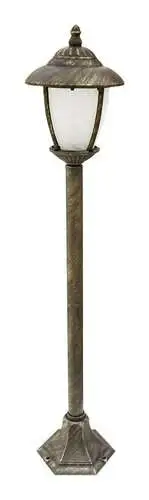 RABALUX Madrid spoljna lampa1m E27 60W staro zlato IP43