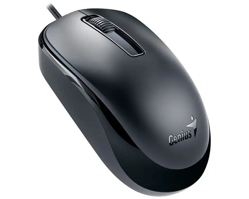 GENIUS SlimStar C126,BLK,USB,US GK-210003
