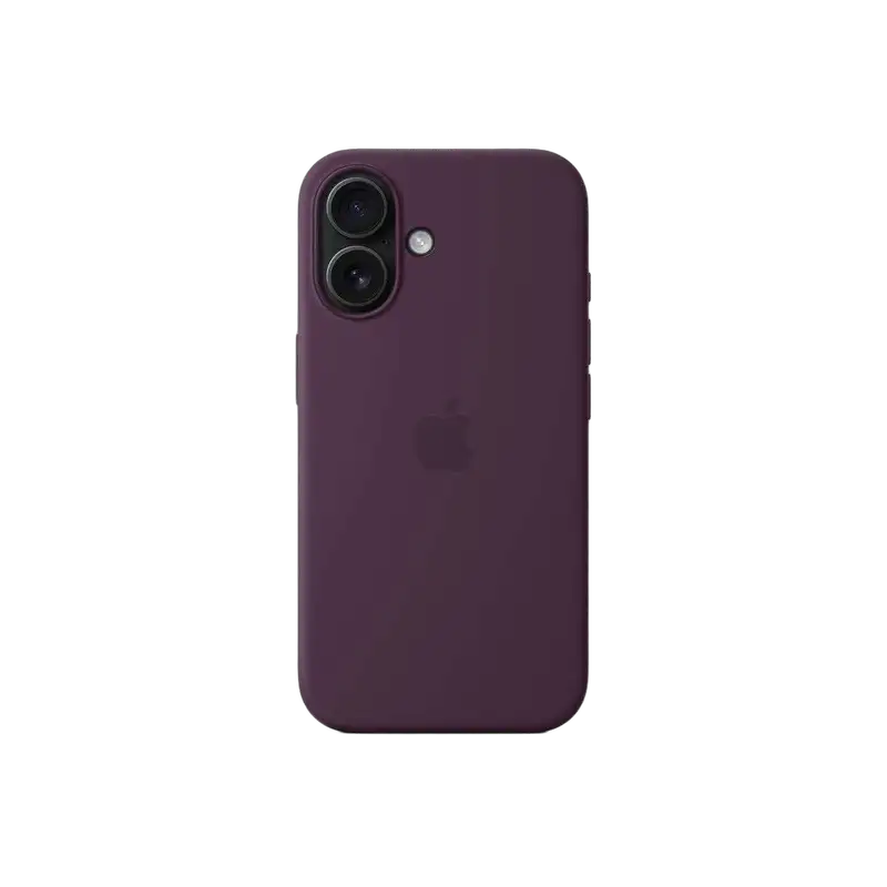 APPLE iPhone 16 Silicone Case with MagSafe Plum myy43zm/a