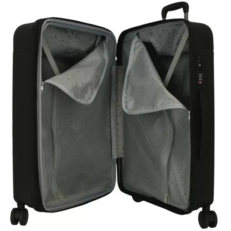 MOVOM NEW TRENDY PP Set kofera 2/1 sa 4 tockica crna