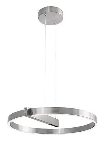 RABALUX Thrac, visilica brušeni aluminium LED 34W, 1700lm,  4000K, precnik 60cm