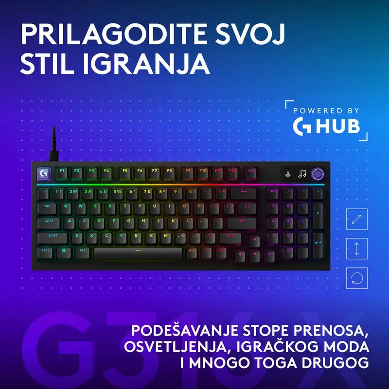 LOGITECH G316 X 98 US Black 920-014195