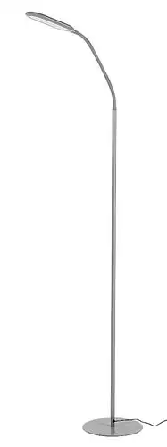 RABALUX Adelmo, podna lampa, srebrna 10W, 3000-6000K dimabilna na touch