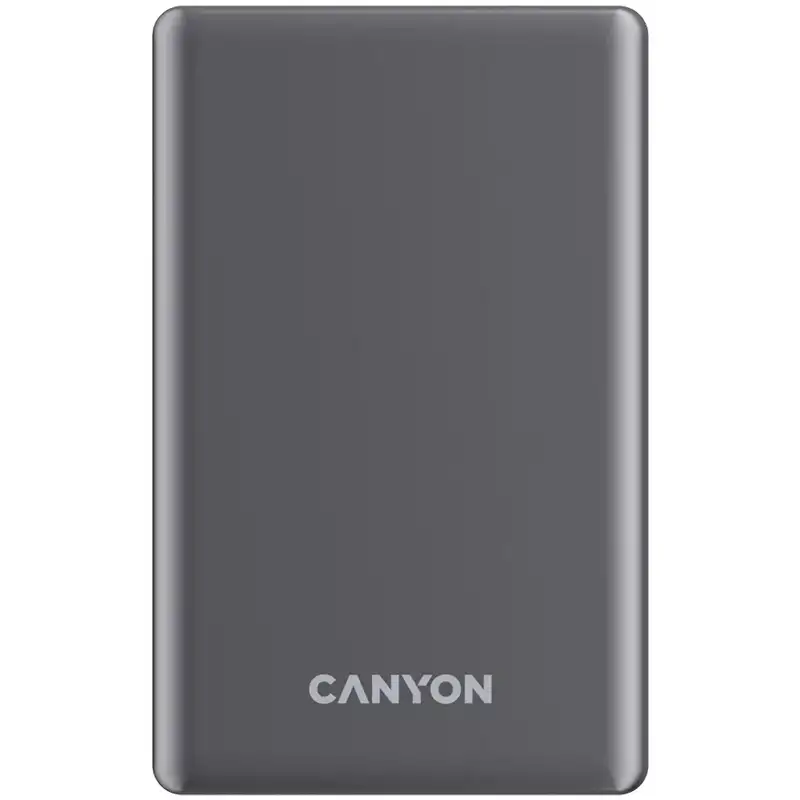 CANYON Power Bank 10000mAh 20W Magnetic Dark Grey CNS-CPB510DG