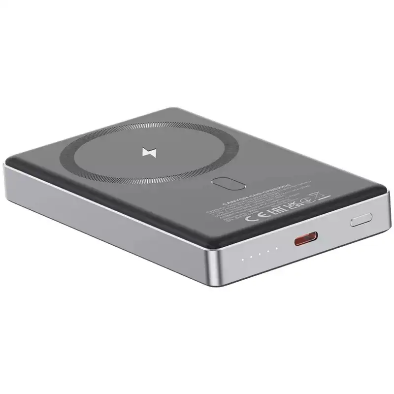 CANYON Power Bank 10000mAh 20W Magnetic Dark Grey CNS-CPB510DG