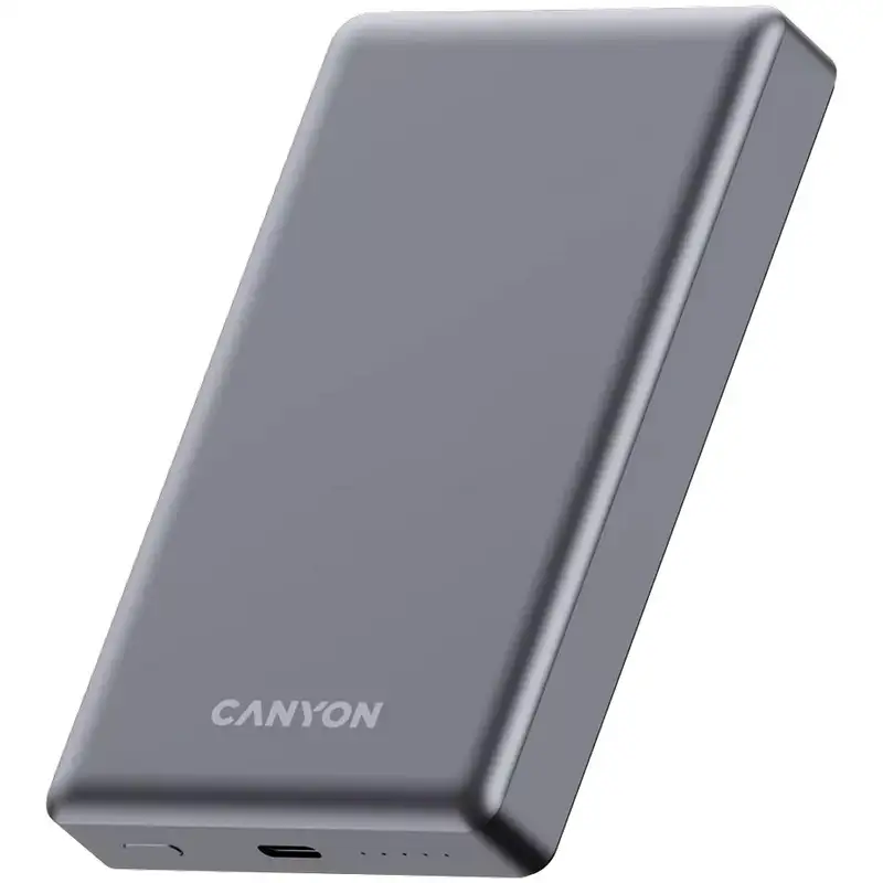 CANYON Power Bank 10000mAh 20W Magnetic Dark Grey CNS-CPB510DG