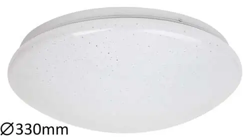 RABALUX Lucas plafonjera LED 18W 4000K 33cm zvezdano IP20