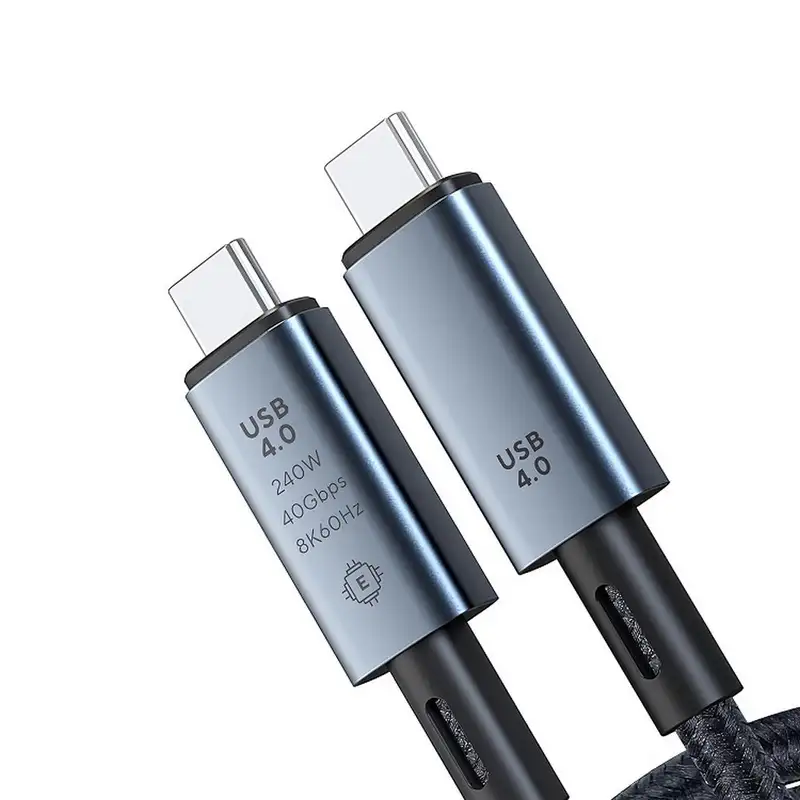 Kettz KT-USB4C240W Tip C 40Gbps 20V, 5A 1m