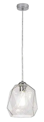 RABALUX Shivani, visilica, hromirana E27 1x40W, IP20