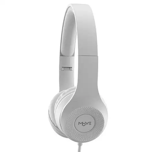 MOYE Enyo Foldable Headphones with MIC Light Gray