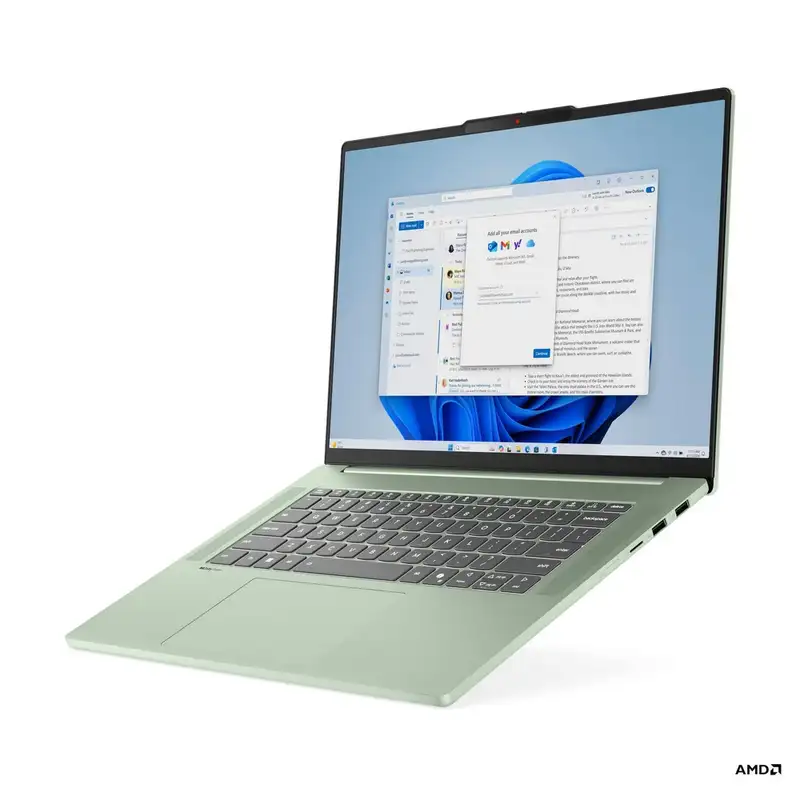 LENOVO IdeaPad Slim 5 15ARP10, 15.3" WUXGA, AMD Ryzen 7 7735HS, 16GB, 512GB SSD, Bklt SRB, bez punjaca, DOS, zelena (83J30074RM)