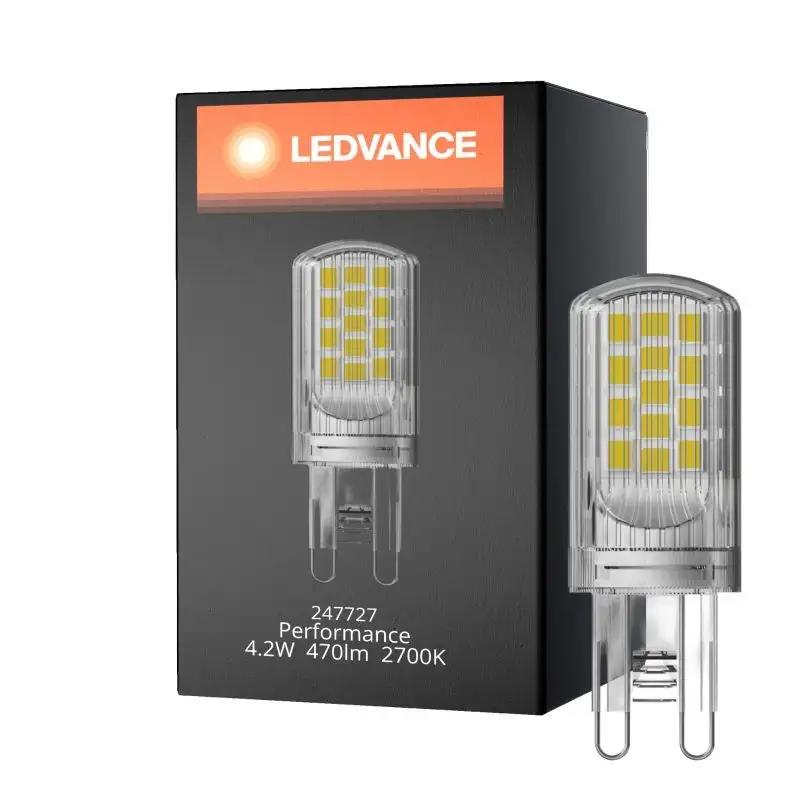 OSRAM  LED ubodna  4,2W G9 230V 2700K 470lm