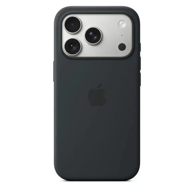APPLE iPhone 17 Pro Silicone Case with MagSafe – Black mgfk4zm/a