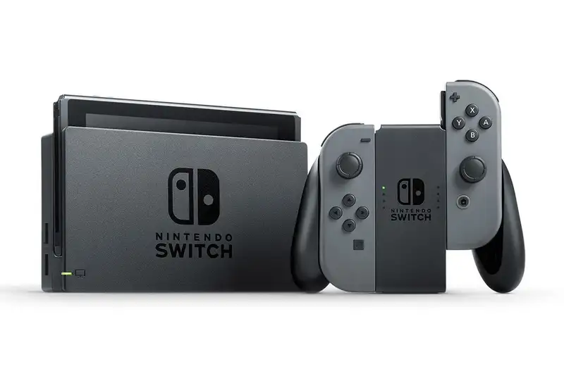 NINTENDO SWITCH CONSOLE (Gray Joy-Con)