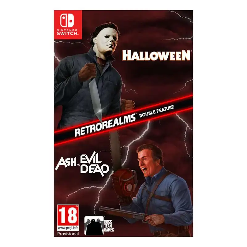NINTENDO Switch Halloween and Ash vs Evil Dead RetroRealms Double Feature