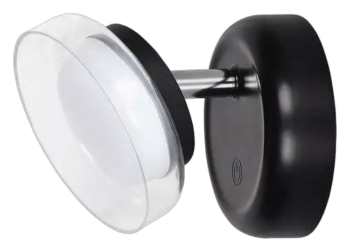 RABALUX Javi zidna lampa LED2W D10cm crna