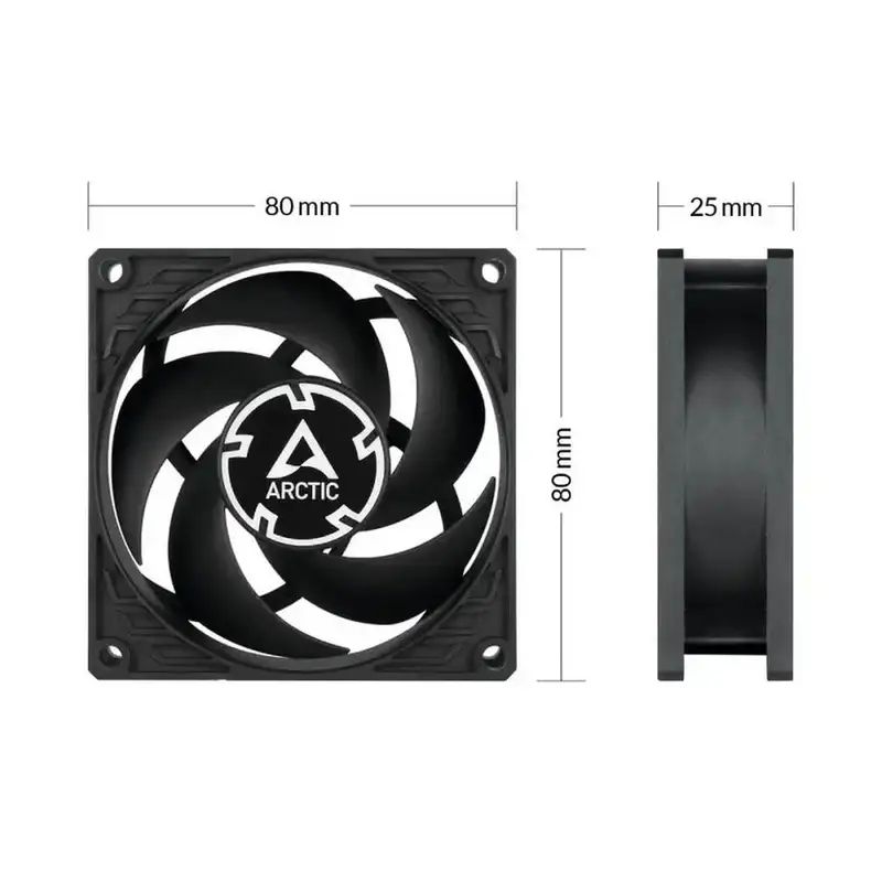 ARCTIC P8 Max ACFAN00286A 80mm Black