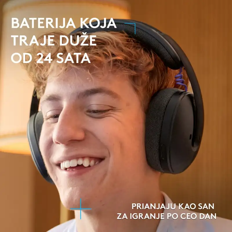 LOGITECH G325 LIGHTSPEED gejmerske bežicne slušalice crna 981-001524