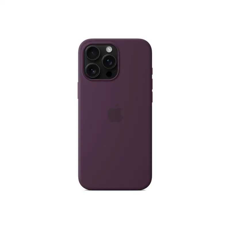 APPLE iPhone 16 Pro Max Silicone Case with MagSafe Plum myyw3zm/a
