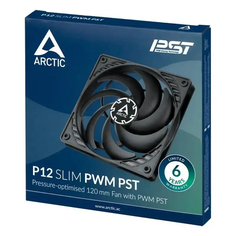ARCTIC P12 Slim PWM PST ACFAN00187A 120mm