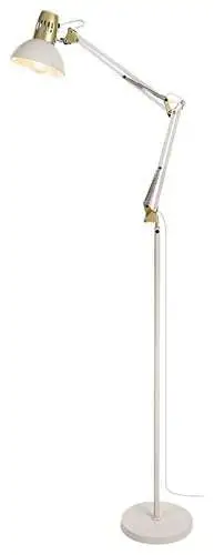 RABALUX Aristeo, podna lampa E27, metal bež/zlatna