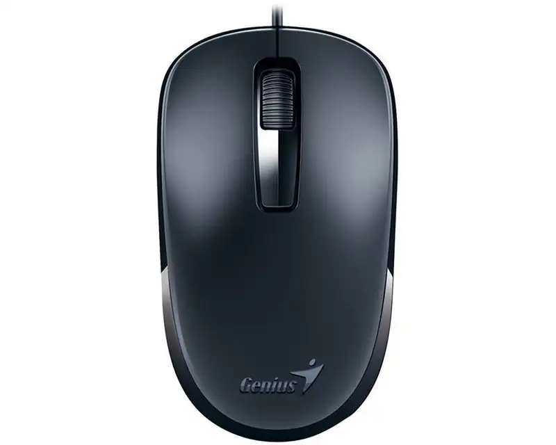 GENIUS SlimStar C126,BLK,USB,SERGK-210003