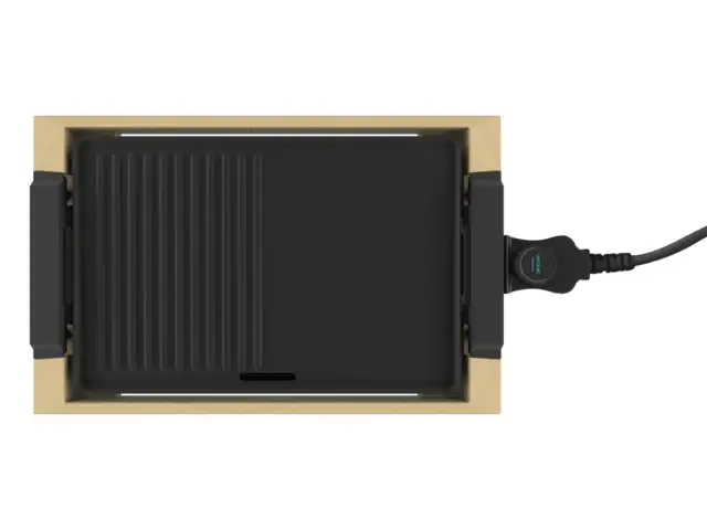 CECOTEC Tasty&Grill 2000 Bamboo Black