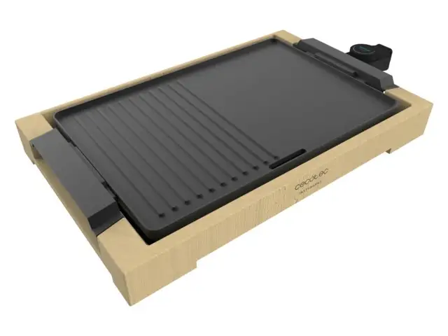 CECOTEC Tasty&Grill 2000 Bamboo Black