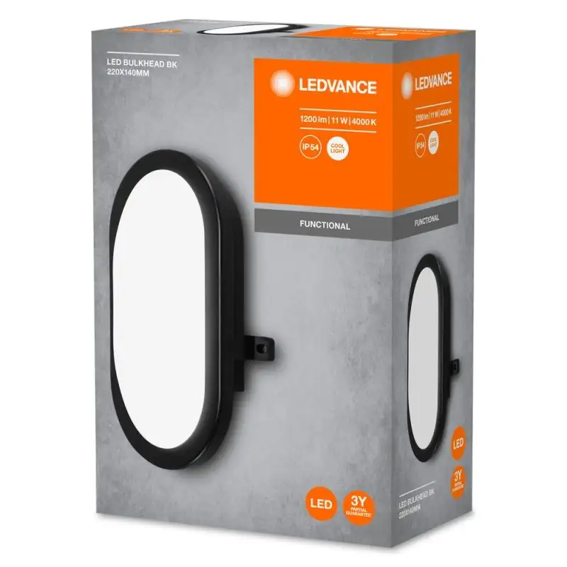 LEDVANCE  Bulkhead 11W 4000k crna
