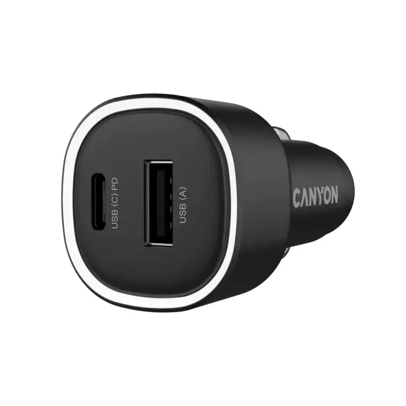 CANYON OnDrive 85 PD 85W USB-A+USB-C Black CNE-CCABR8AC