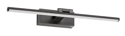 RABALUX Gaten, picture light, crna metalna, 12W 630lm-1100lm, 3000K IP21