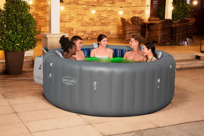 BEST WAY Hidromasazni Bazen Lay-Z-Spa Santorini HidroJet Pro