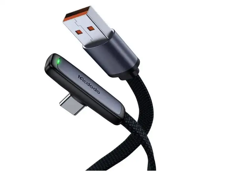 MCDODO CA-3340 kabl USB NA TIP-C UGAO 90, 6A 100W, 1.2m