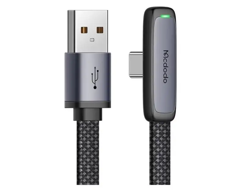 MCDODO CA-3340 kabl USB NA TIP-C UGAO 90, 6A 100W, 1.2m